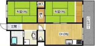 第1マンション寺直の物件間取画像